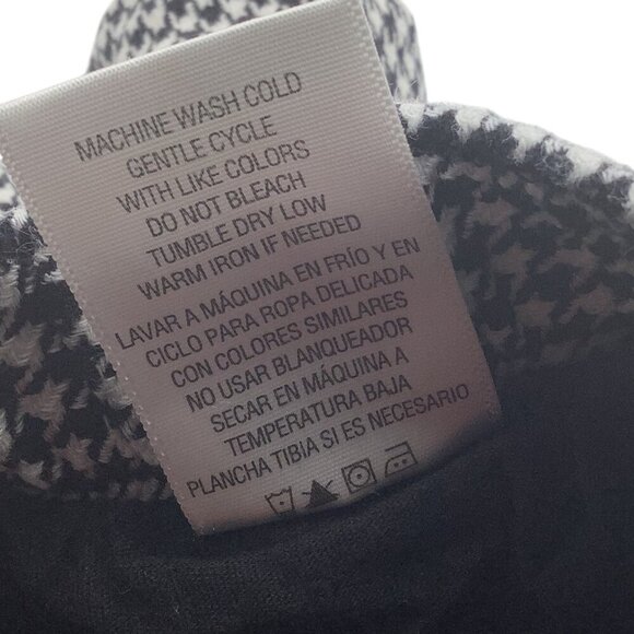 Touchskins Baby Girl Houndstooth Skort Cotton Skirt Zipper Pockets Size 12M - Picture 5 of 7